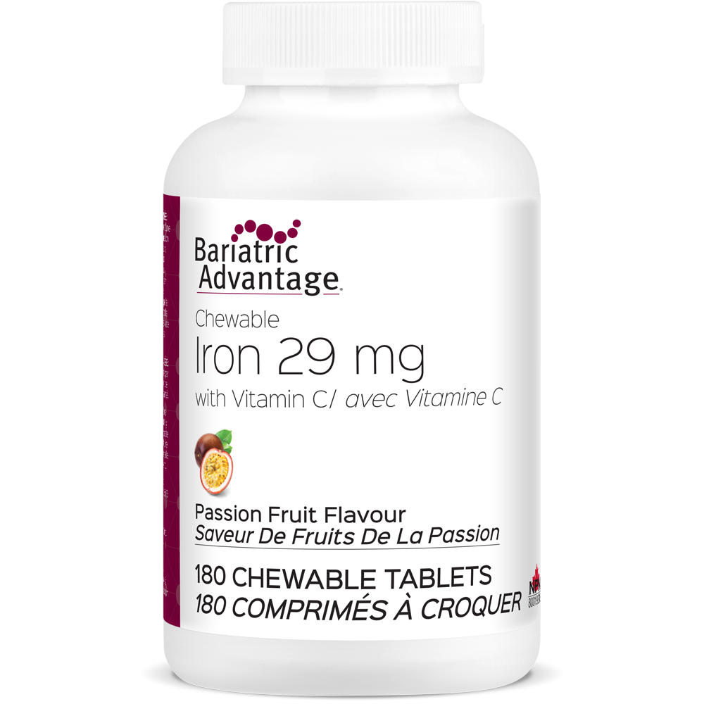 Chewable Iron 29 mg with Vitamin C (6-Month Supply)