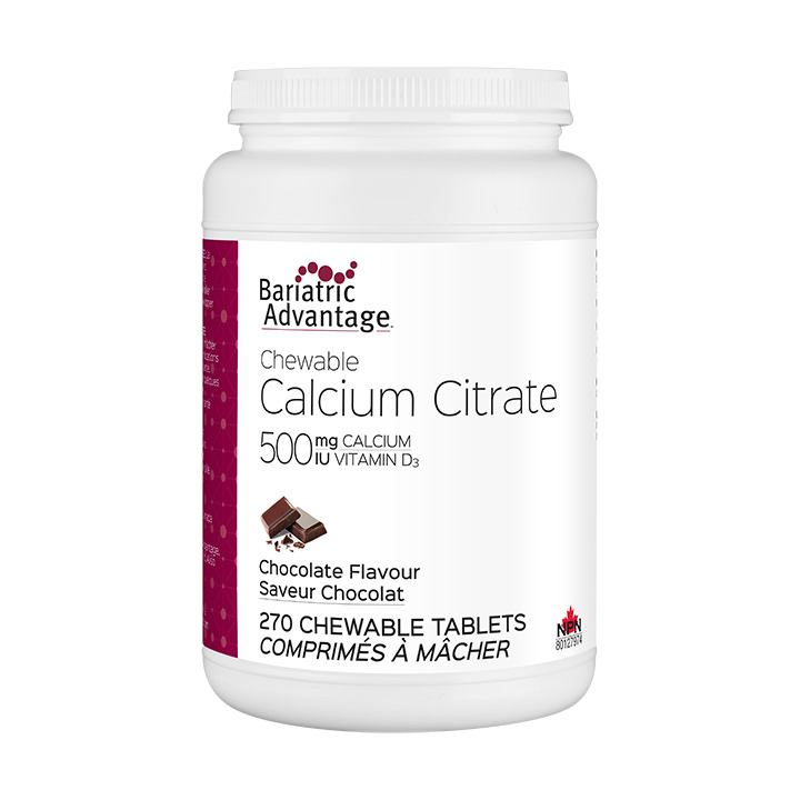 Chewable Calcium Citrate 500mg (4 ½-Month Supply)